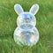 Œuf de Pâques en forme de lapin en plastique iridescent de 25,4 cm de Creatology
